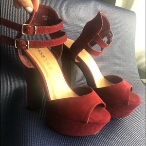 Love Culture Platform Chunky Heels
